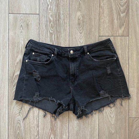 Mavi Pants - Mavi | 'Rosie' High Rise Distressed Cutoff Jean Shorts